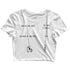 NERD GEEK Engineering Coding THE POWER OF SUDO LINUX Custom Printed Graphic Design Crop Top T-Shirt for Women